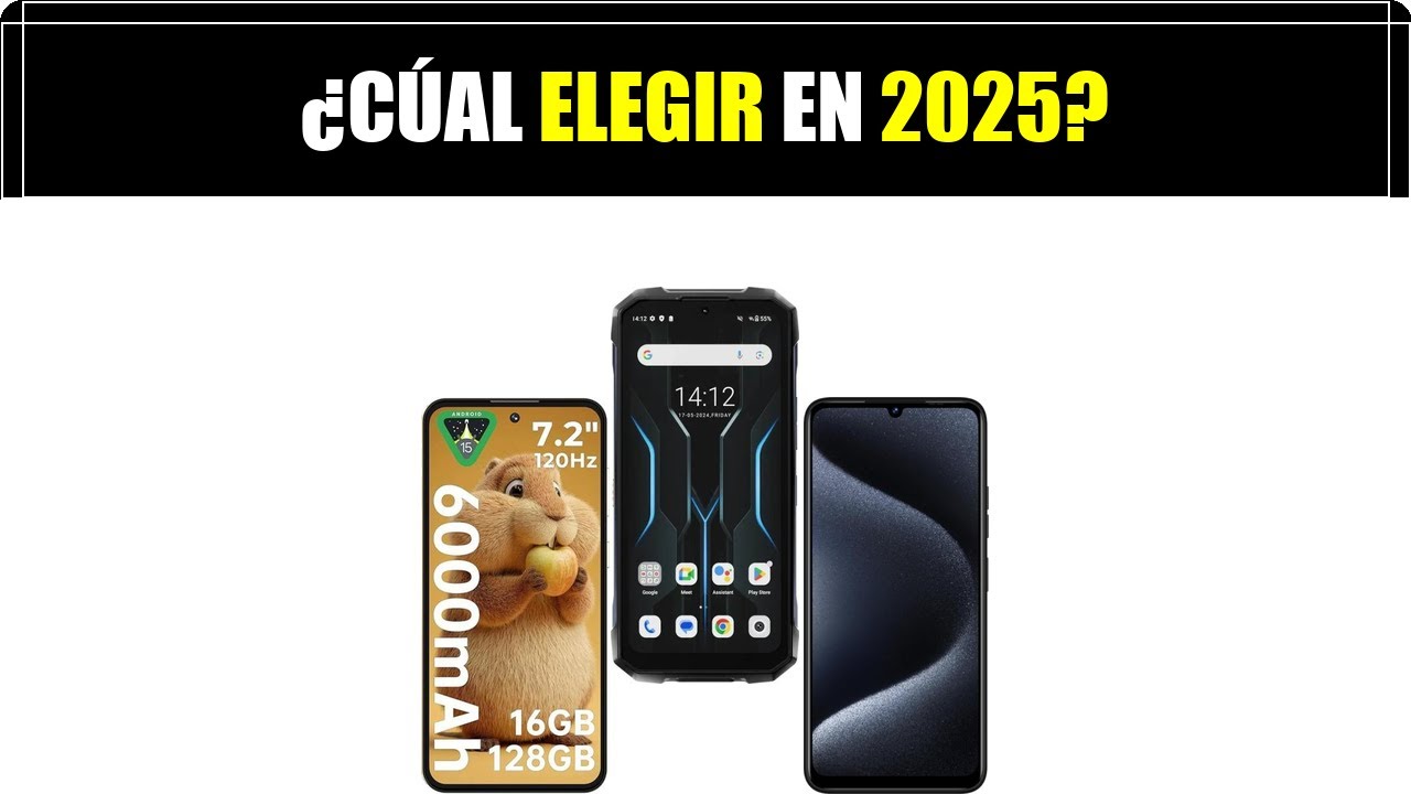 TOP 7 móviles resistentes y económicos para trabajo y aventura – ¡Baterías gigantes!