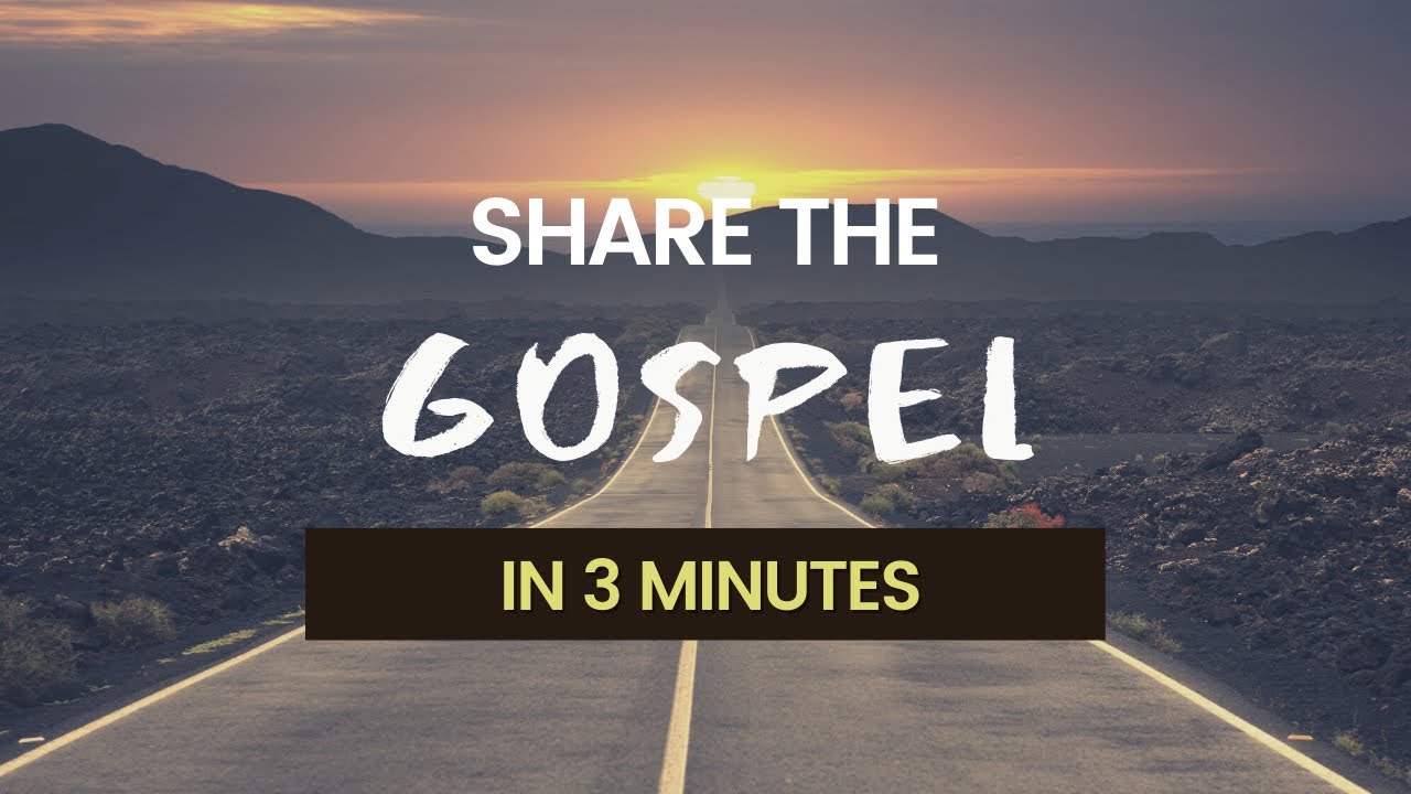 How to share the gospel in 3 minutes | The 3 cercles
