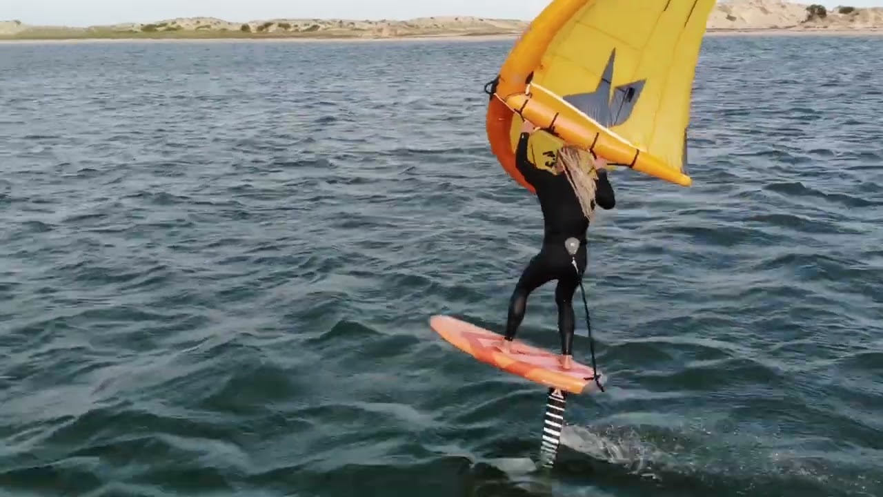 Wing foiling at Sandy Point 4-5 June 2023