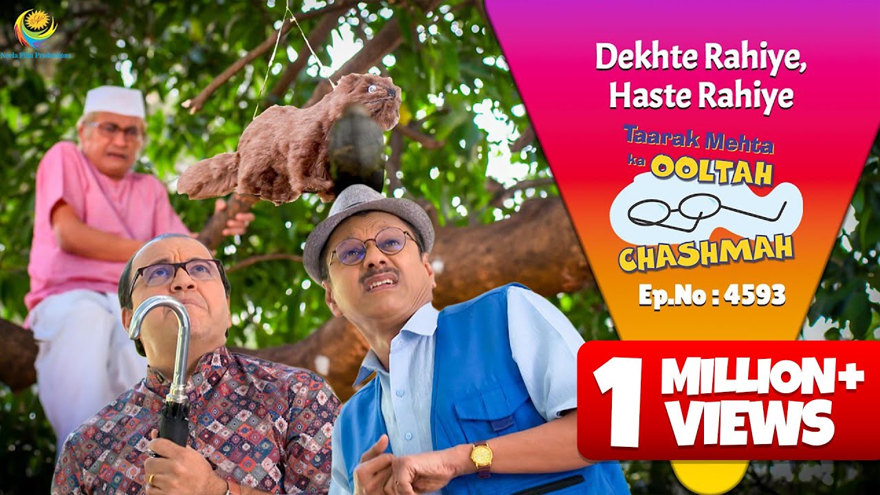 NEW! Ep 4593 - Bapuji ko नीचे उतारने me Society wale hue Nakamayab| Taarak Mehta ka Ooltah  Chashmah
