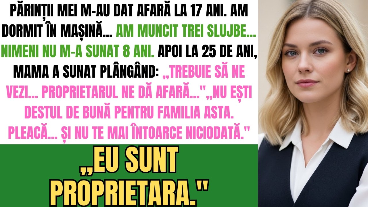 Părinții Mei M-Au Dat Afară La 17 Ani — La 25 De Ani, Am Cumpărat Casa În Care Stăteau Cu Chirie
