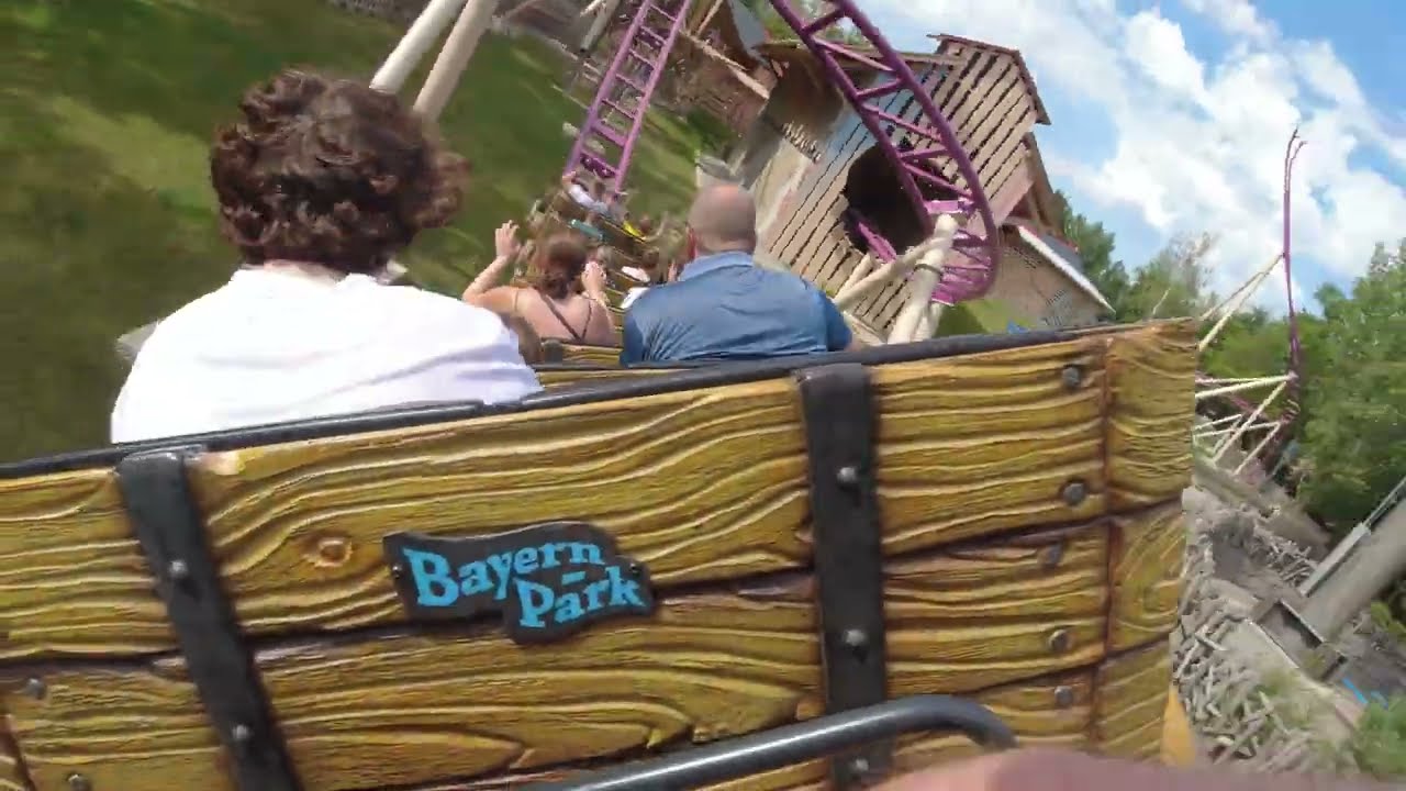 FIRLEFRANZ | Onride | Last Row POV | Bayern Park | 2024 | 4K