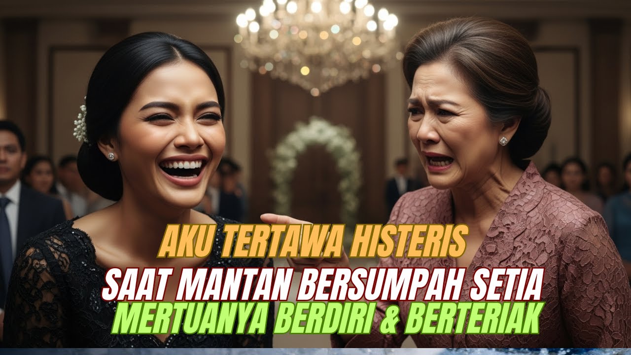 Aku Tertawa Histeris di Pelaminan Mantan Suami, Mertuanya Teriak, 