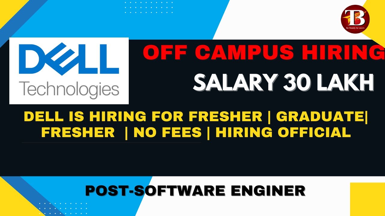 Dell is Hiring||Dell job openings for freshers 2022