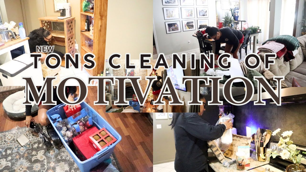 NEW 2026 - Cleaning Motivation. Taking Down 2025 Christmas. Coffee Station Refresh.