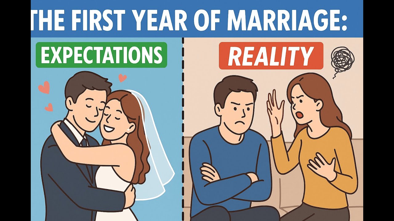 💍 The First Year of Marriage: Expectations vs Reality 💬