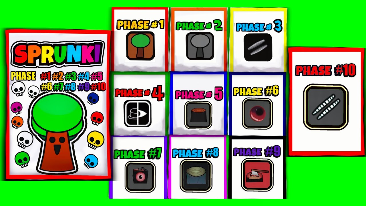 🌈SPRUNKI Blind Bag Mr.Tree | ASMR Phase 1vs2vs3vs4vs5vs6vs7vs8vs9vs10 squishy