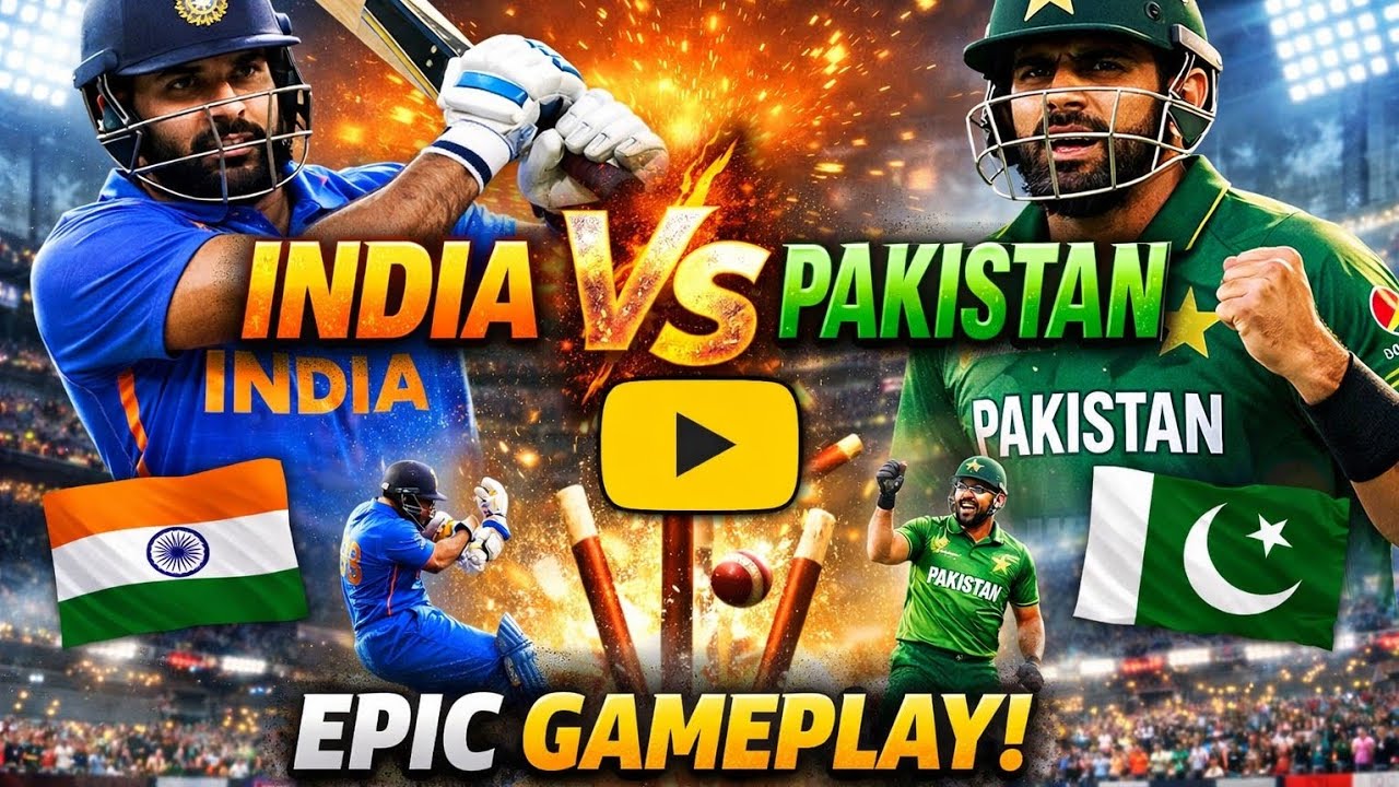 India VS Pakistan game play video 🔥#gaming #trending #viral #games #cricket