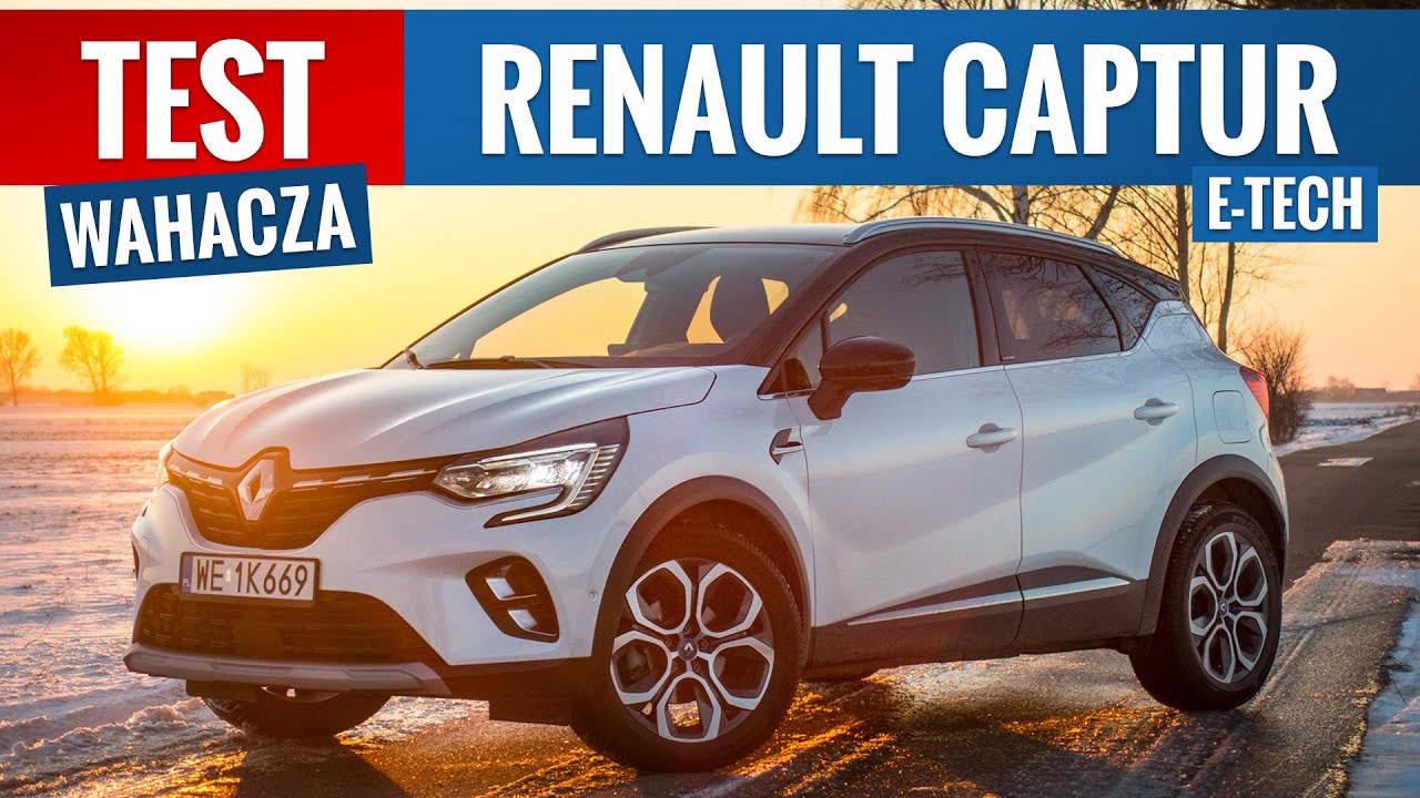 Renault Captur 2021 - TEST PL (E-Tech 1.6 160 KM) Kompaktowa hybryda plug in