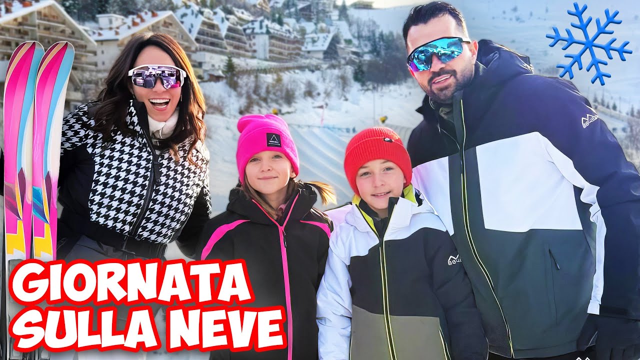 VLOGMAS ; ANDIAMO SULLA NEVE CON I NOSTRI CUGINETTI PER LA PRIMA VOLTA!!