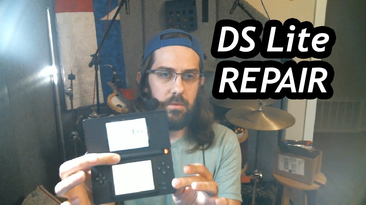 DS Lite Repair - Power Switch Replacement - Charging Port Replacement
