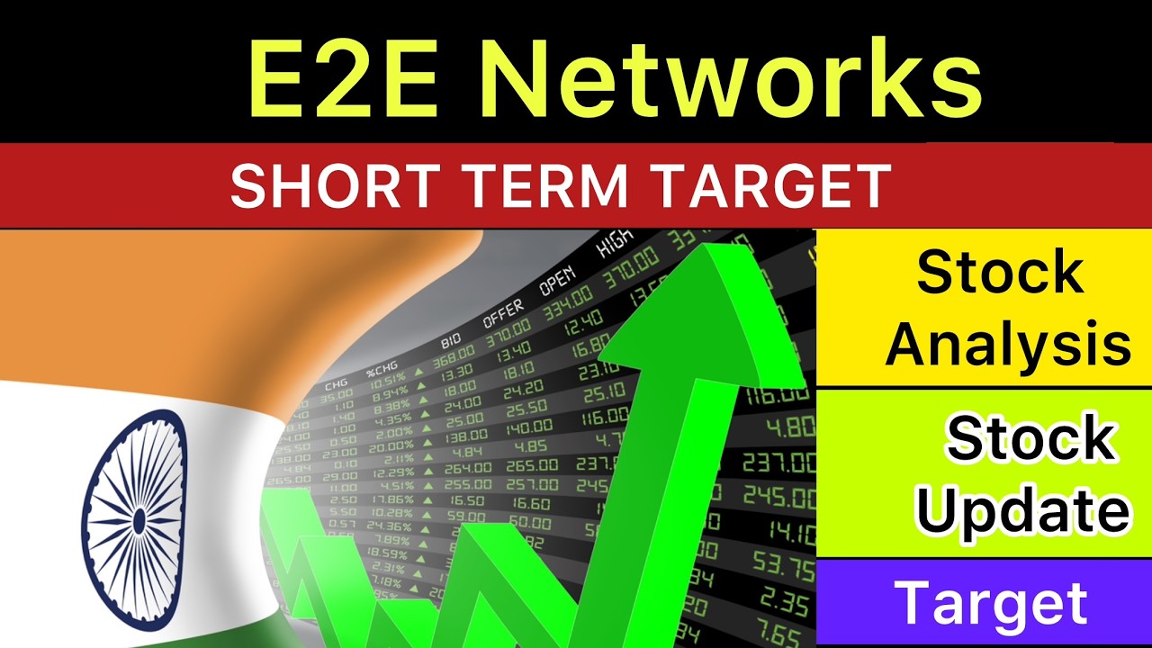 АНАЛИЗ ЦЕЛЕВЫХ ПОКАЗАТЕЛЕЙ АКЦИЙ E2E NETWORKS 🟢 НОВОСТИ E2E NETWORKS | АНАЛИЗ АКЦИЙ E2E NETWORKS ...