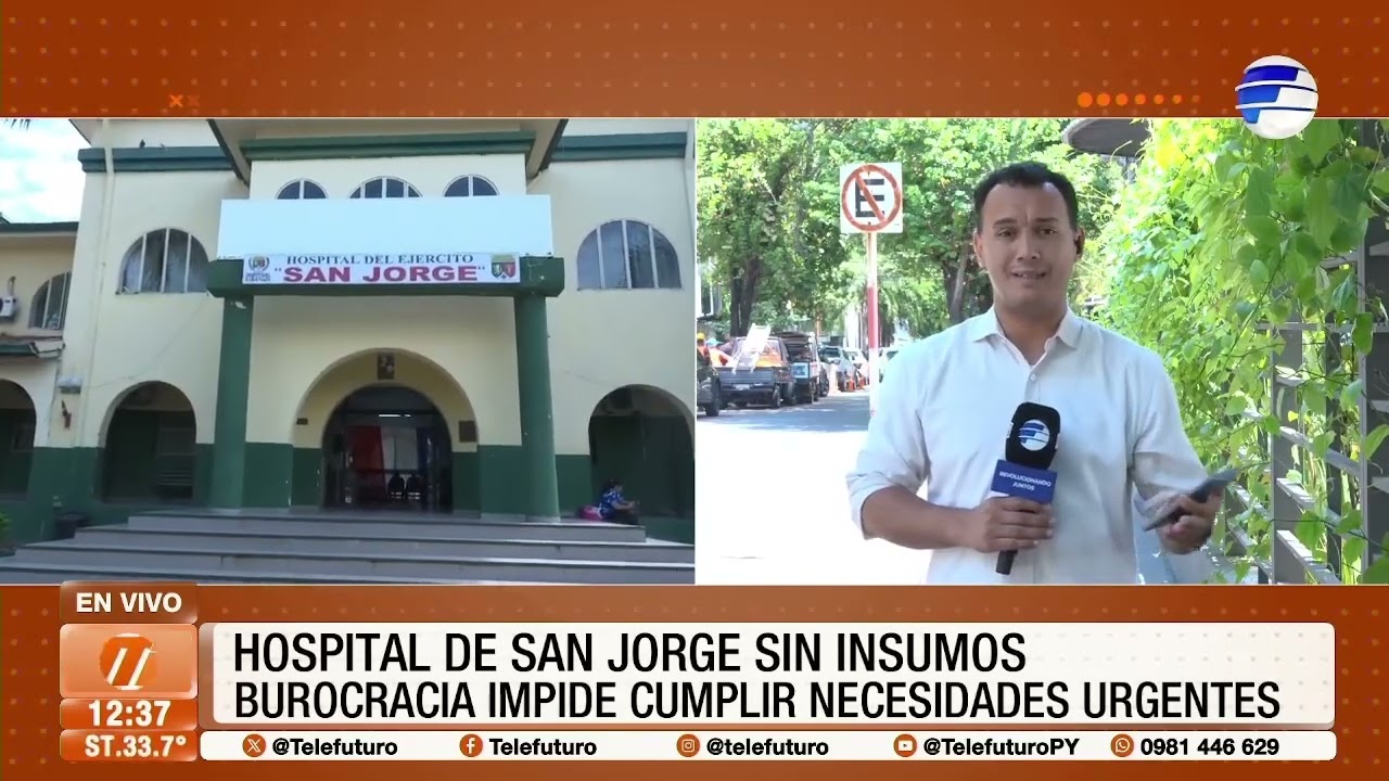Hospital San Jorge sin insumos