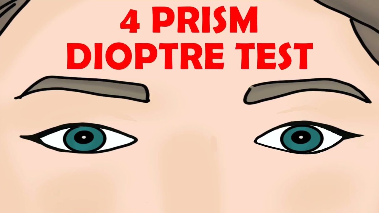 4 PRISM DIOPTRE TEST