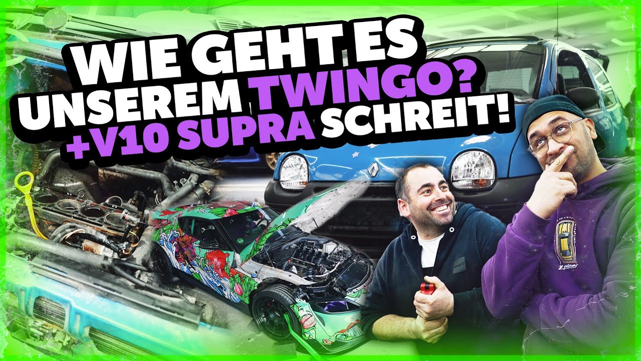 JP Performance - Wie geht es unserem Twingo? +V10 Supra Schreit!