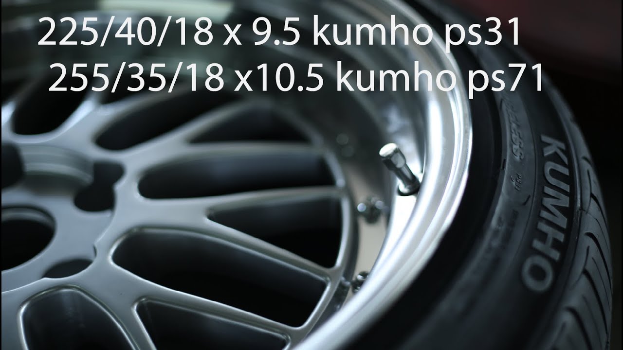 Kumho Tire  225/40/18  255/35/18