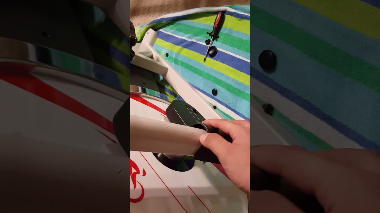 Fix clicking noise on sunny health and fitness bike