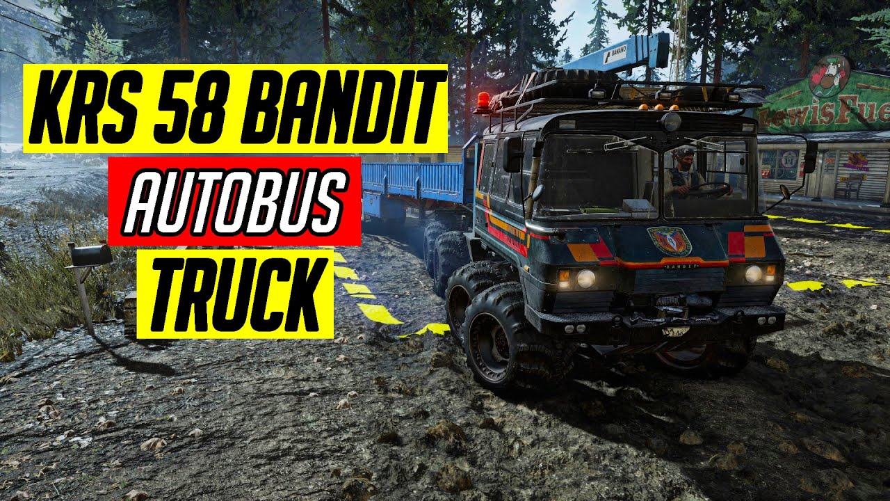 SnowRunner KRS 58 Bandit review: Explore and Expand DLC