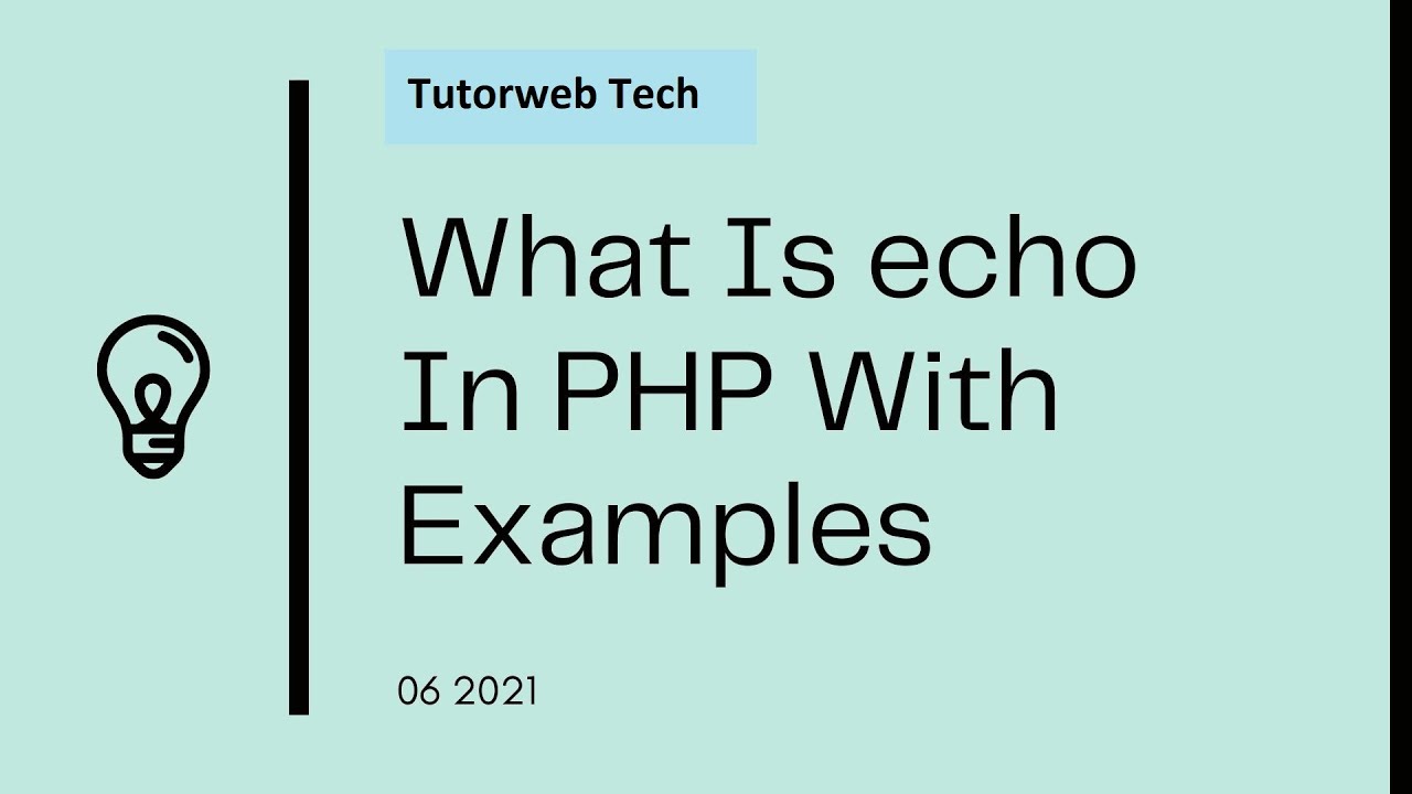 Echo in Php ? Show Example | what is php Variable | Ask in Interview