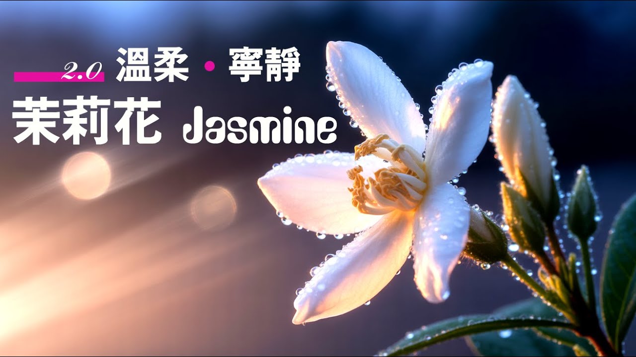 【150分鐘の鋼琴音樂 】寧靜的茉莉花，  在溫柔中悄然綻放的安靜時刻