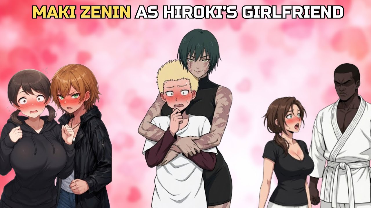 [NTR] Kokujin No Tenkousei React to MAKI ZENIN as HIROKI&rsquo;S GIRLFRIEND | PUT VIDEO IN 2X | JJK |Gacha