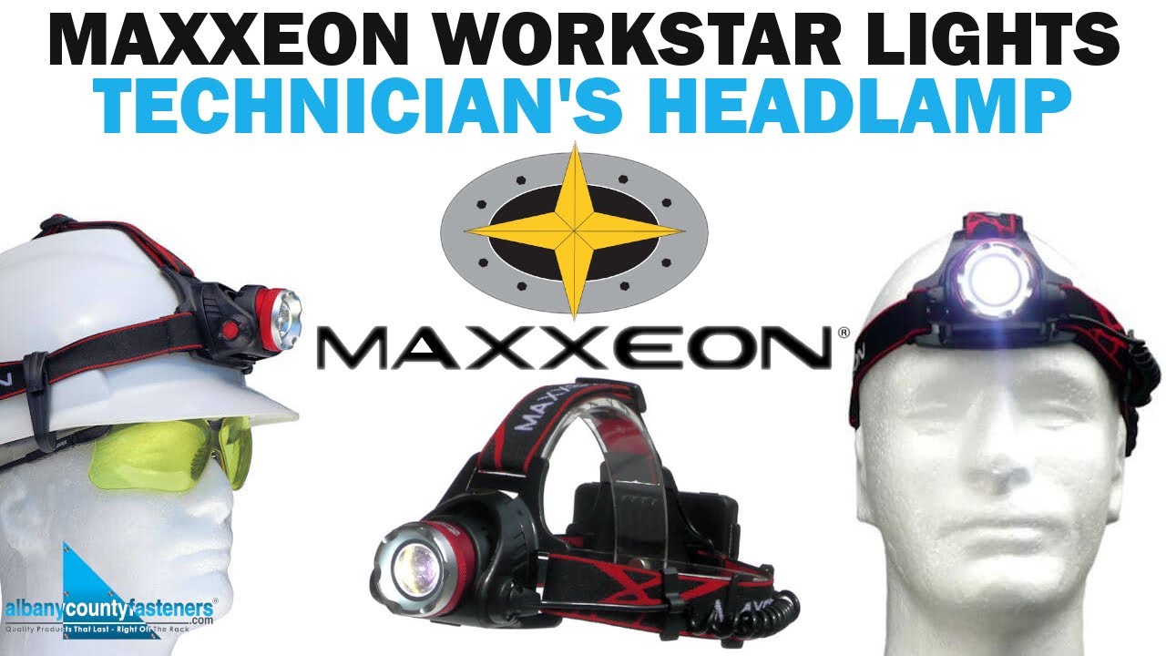 Technician's LED Headlamp - Maxxeon Workstar 630 | Fasteners 101