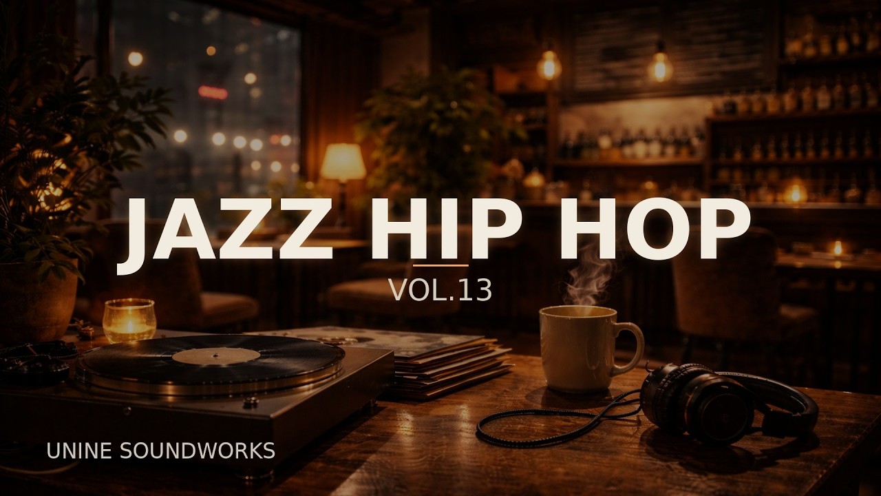 jazz hip hop playlist · Vol.13 (vocal & instrumental, low brightness)