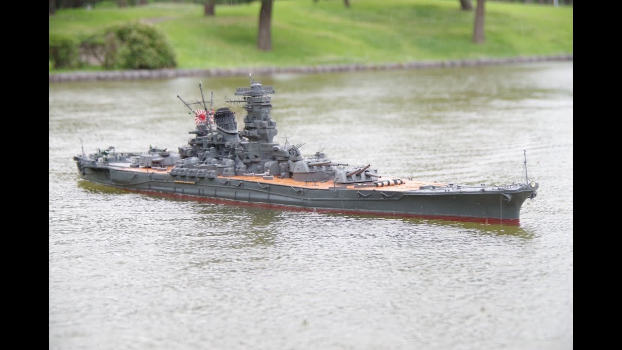 【フルスクラッチ】1/150 ラジコン 戦艦大和を作る！！