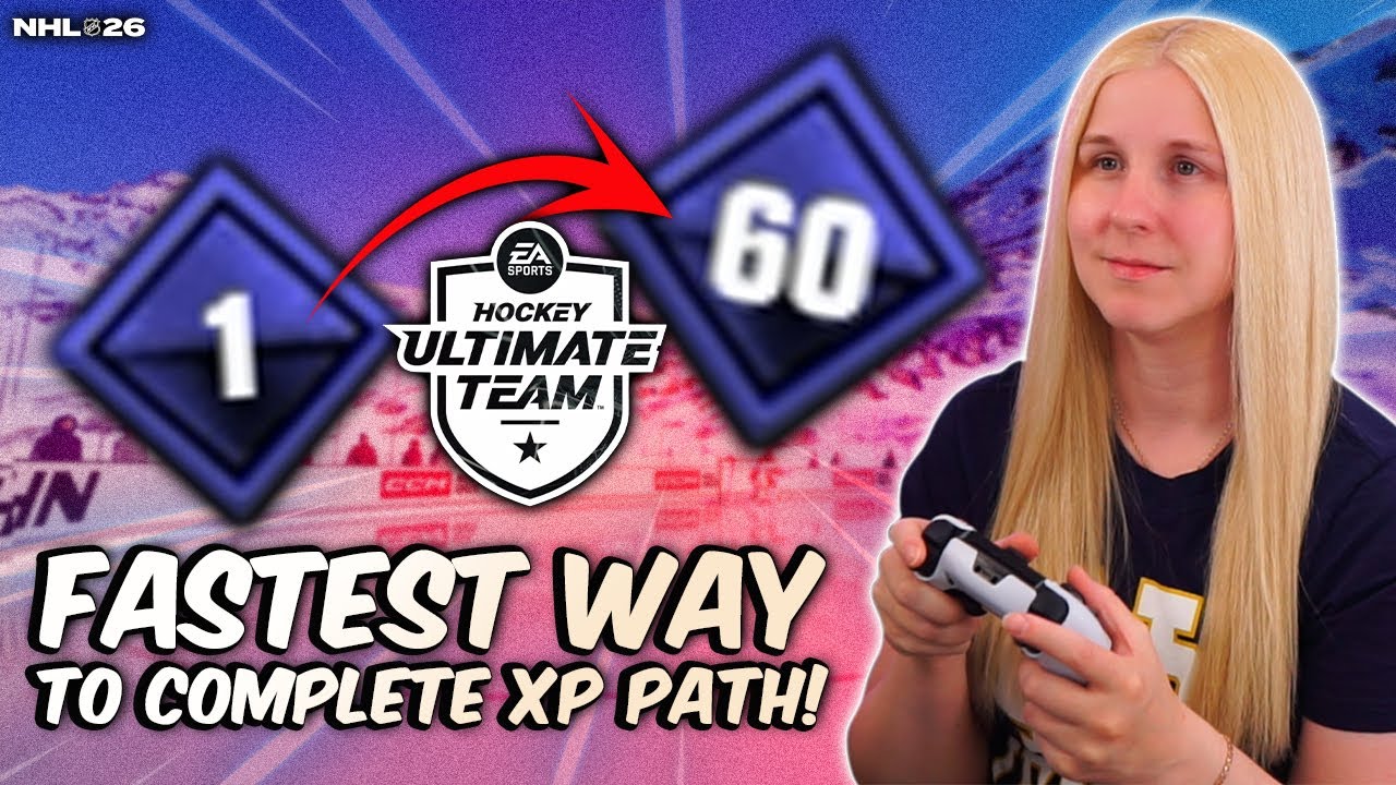The FASTEST Way To Earn XP In NHL 26 HUT!