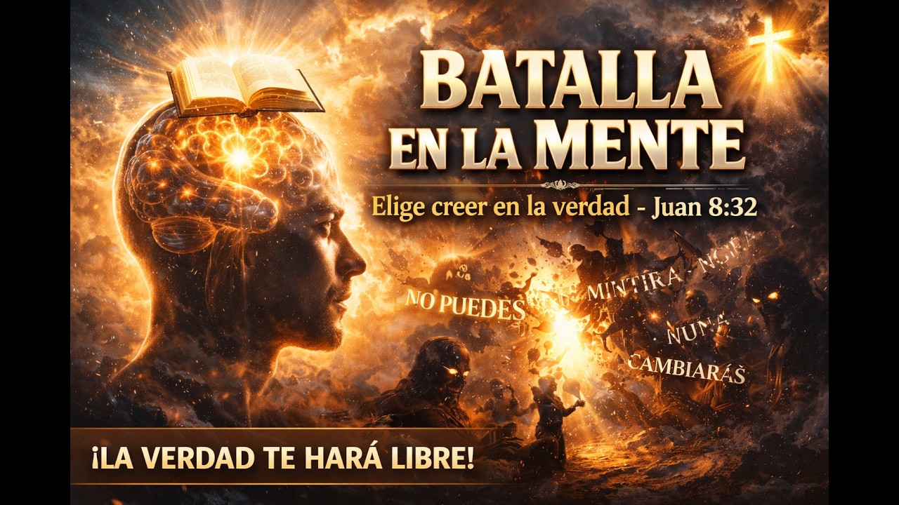 🔥 La Batalla en la Mente: Elige Creer en la Verdad | Juan 8:32