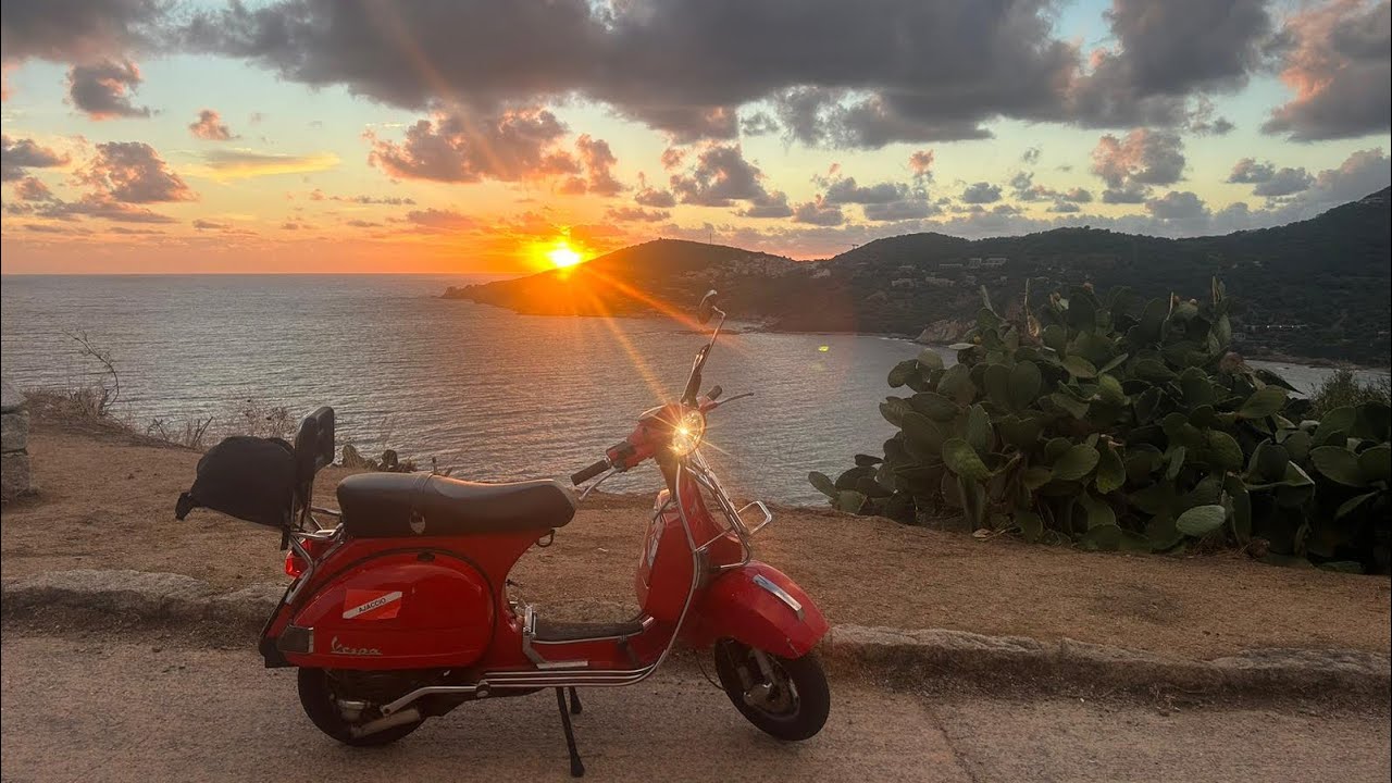 Bergamo-Corsica in VESPA estate2024