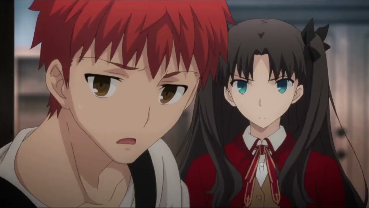 Rin Toshaka Visits Shirou Emiya