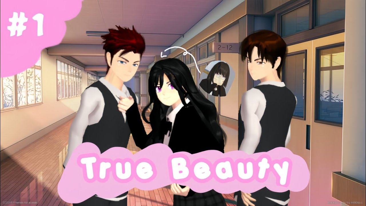 || TRUE BEAUTY || Episode 1 SAKURA SCHOOL SIMULATOR DRAMA