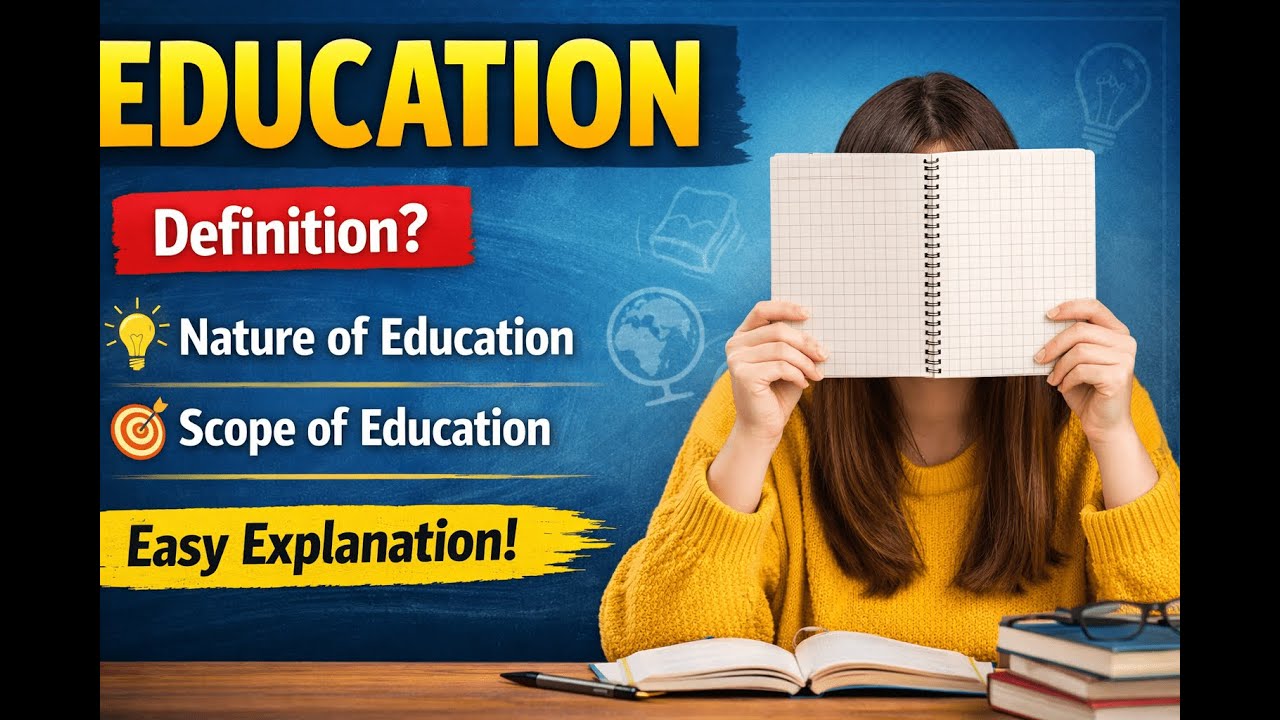 Topic Education – Its Definition, Nature, and Scope