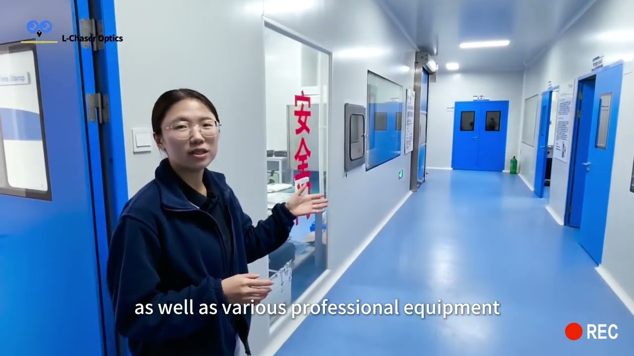 Let`s follow Mary together to see the factory of L-Chaser Optics Ltd