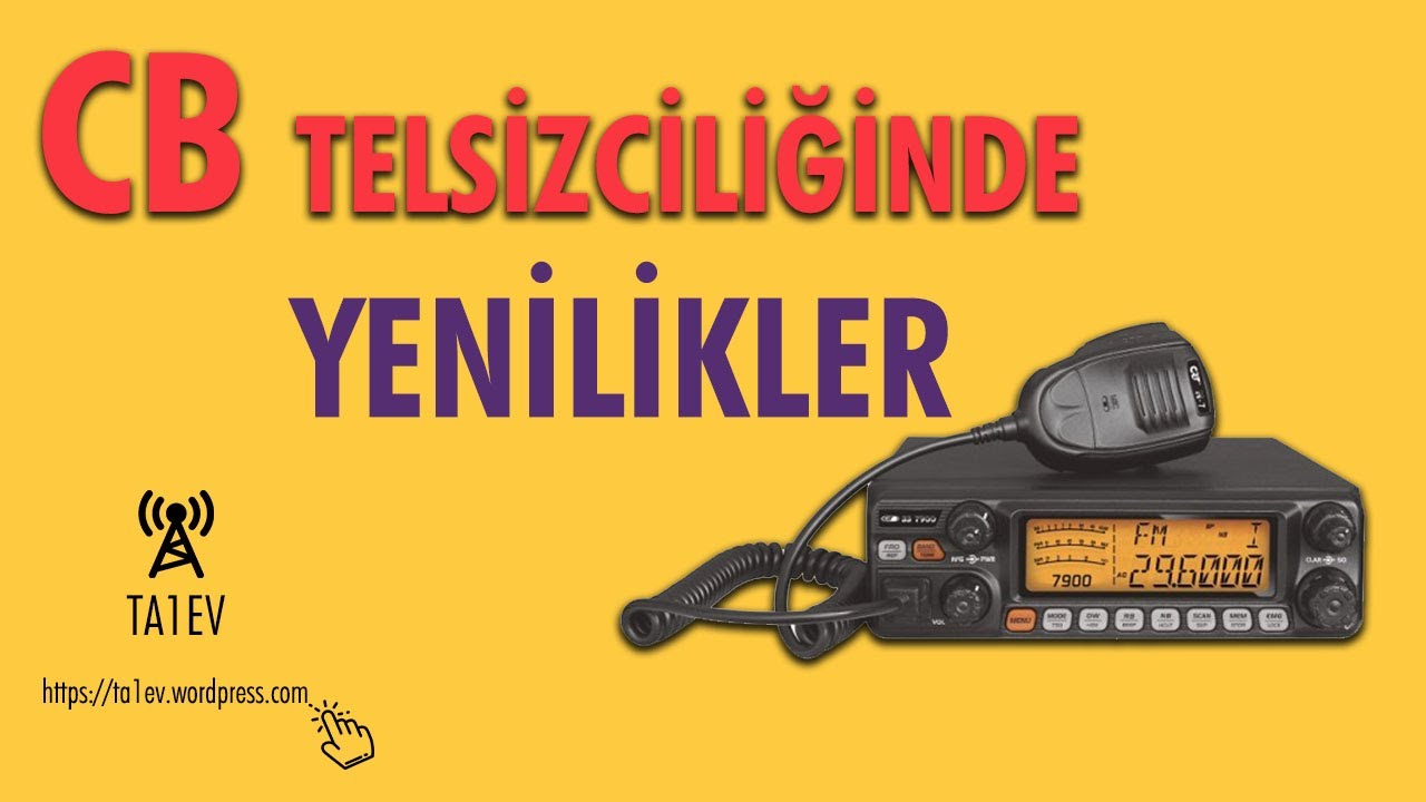 CB telsizciliginde yenilikler