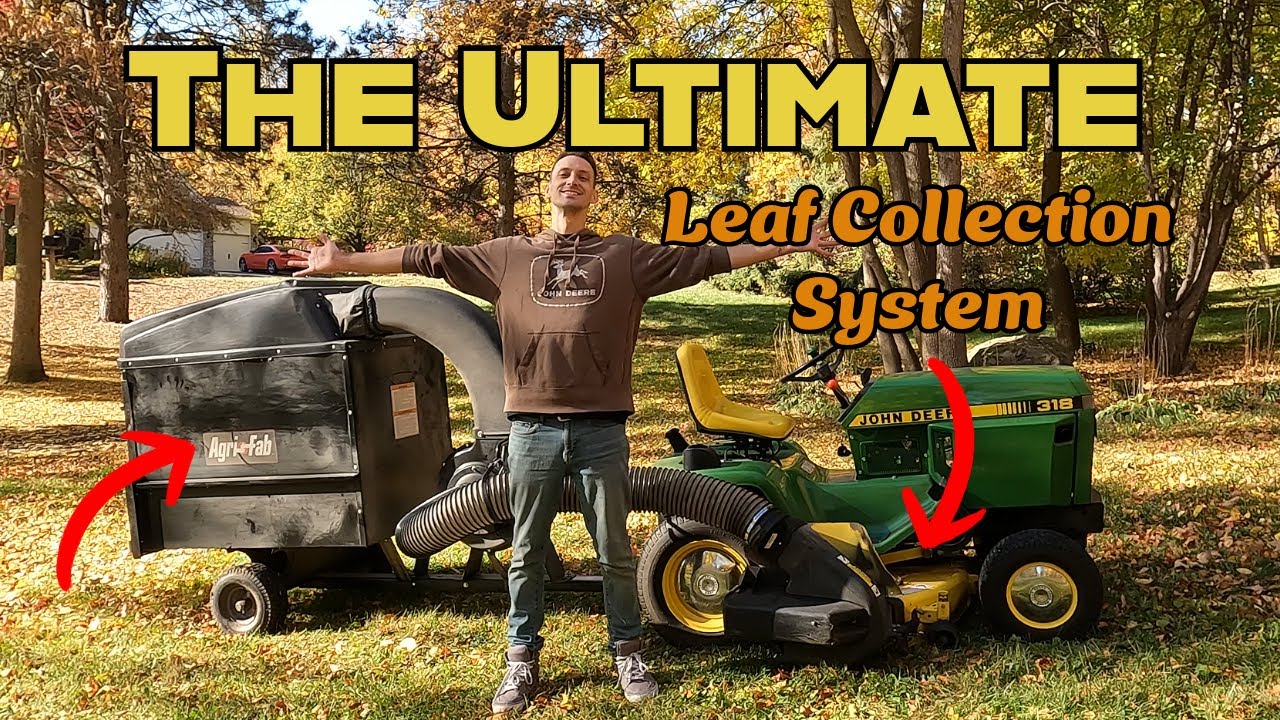 Усильте свой Agri-Fab Mow-N-Vac с помощью John Deere Powerflow