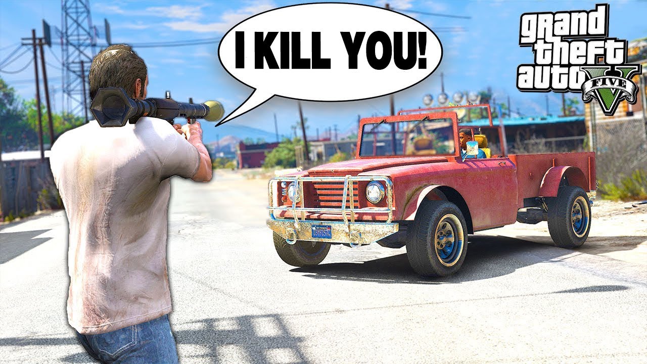 ФРАНКЛИН УГНАЛ МАШИНУ ТРЕВОРА! ОН В ЯРОСТИ! - GTA 5 Моды