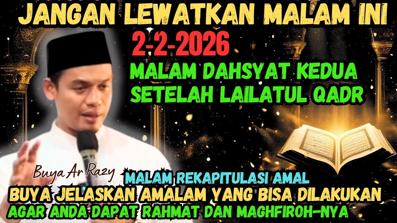 JANGAN LEWATKAN MALAM NISFU SYA'BAN ‼️MALAM TERBAIK KEDUA SETELAH LAILATUL QADR 