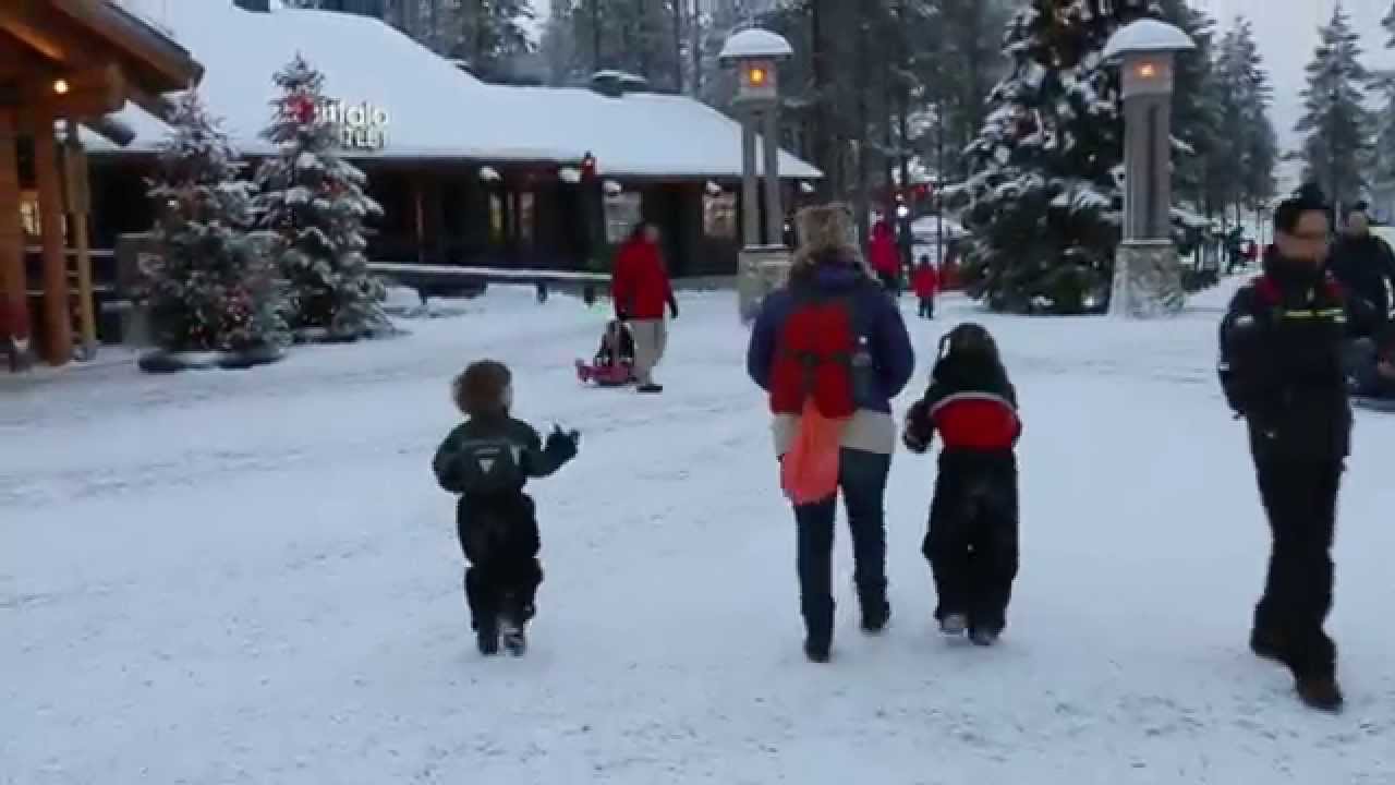 Santa Claus Village in Rovaniemi, Finland