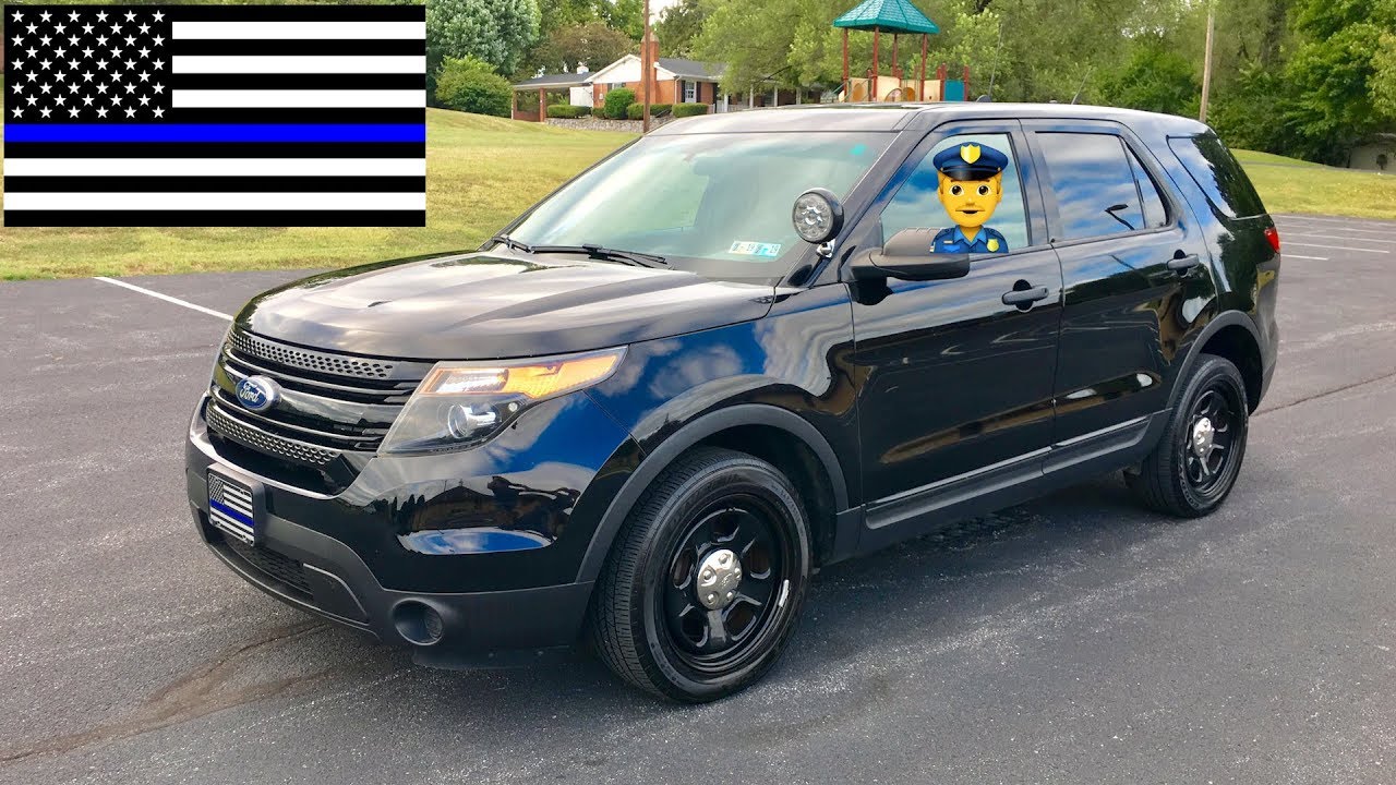 2015 Ford Police Interceptor Utility Explorer Drive and Review