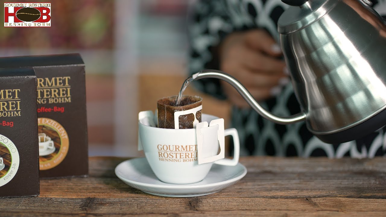Drip Coffee Bag - Anleitung