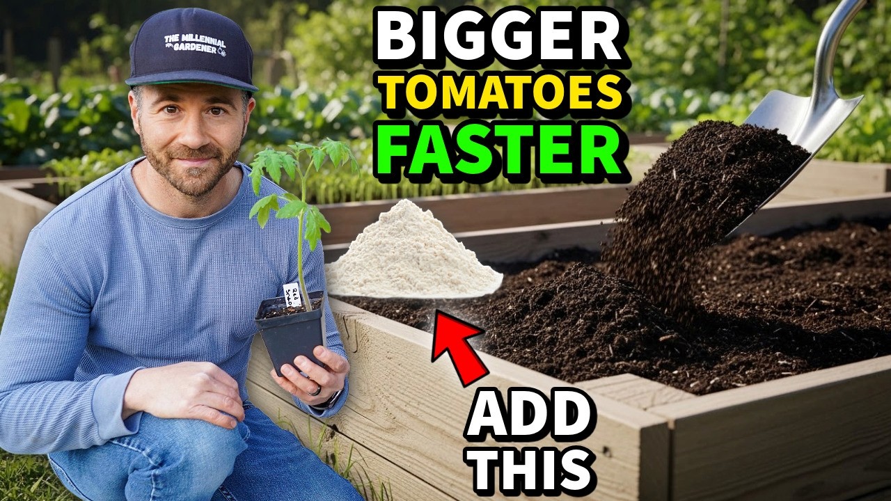 Transplant Tomatoes Like This For MORE Fruit And FASTER Growth!