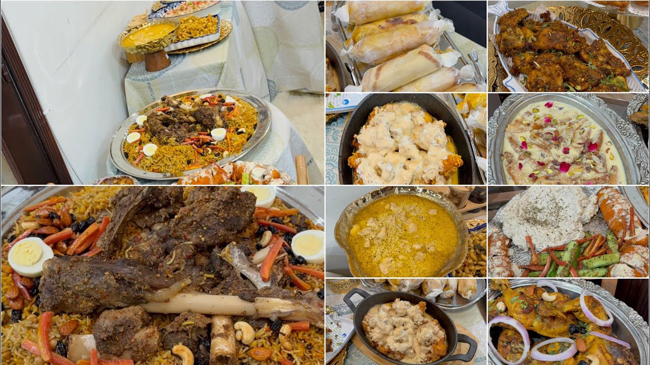  Grand Umrah 🕋 12 Dishes Dawat Vlog | Mutton Mandi |Stuffed Chicken | Chicken Tikka Leg| Lahori Fish