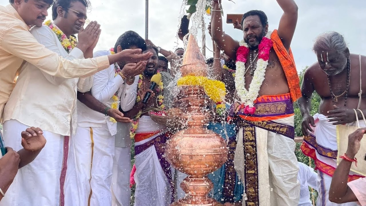 🙏🤗#பார்ப்பதற்கு 2கண்கள்போதாது⁉️#thirukanji#pondicherry#trending#temple#gangavaraganandeswarartemple 