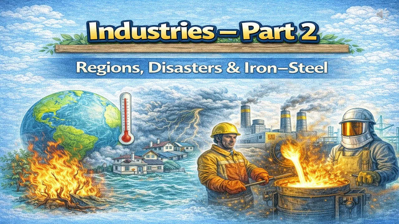 Chapter 4: Industries – Part 2 (8th Class Geography)
