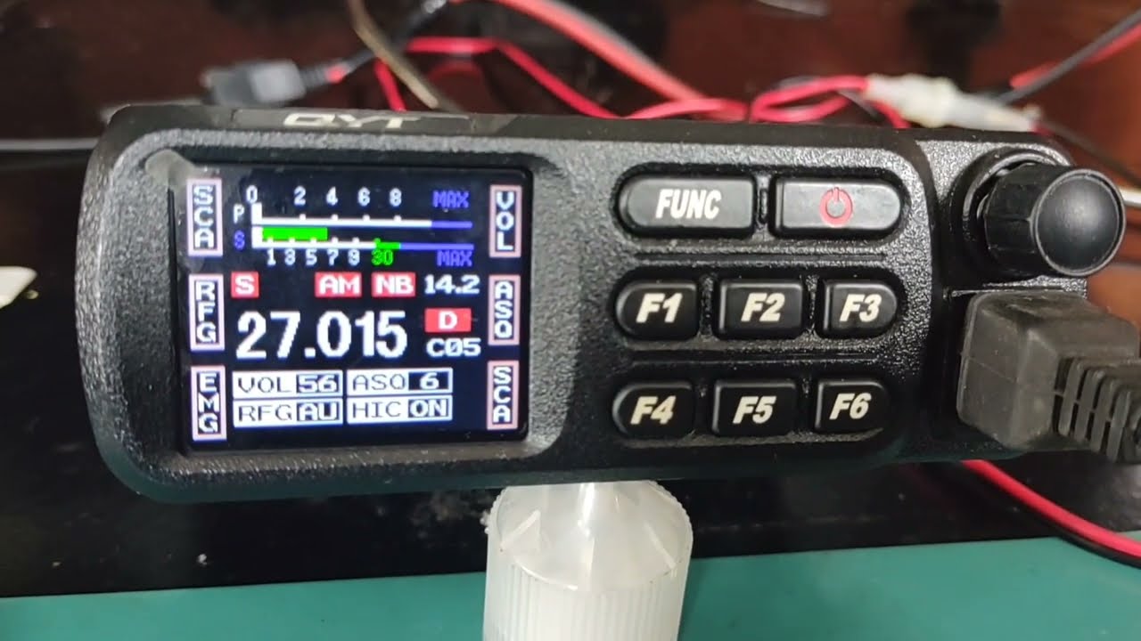 modificação transistores de saída QYT Cb27 potência de rádio grande