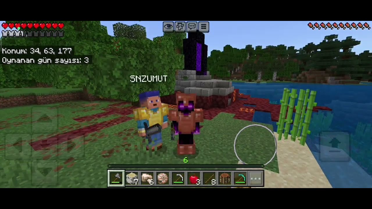MİNECRAFT Umut İlk DEFA KONUŞUYOR! 🎮