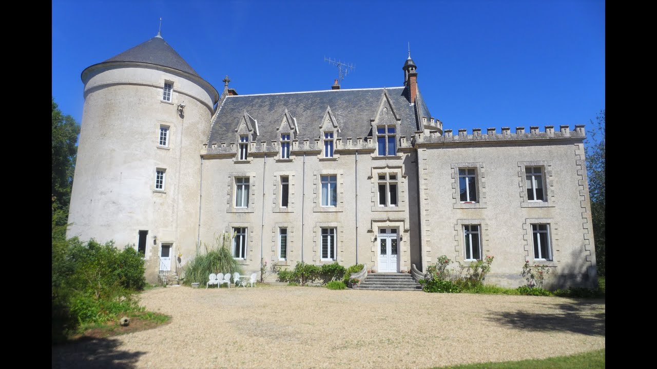 Elegant chateau for sale in the Indre, France