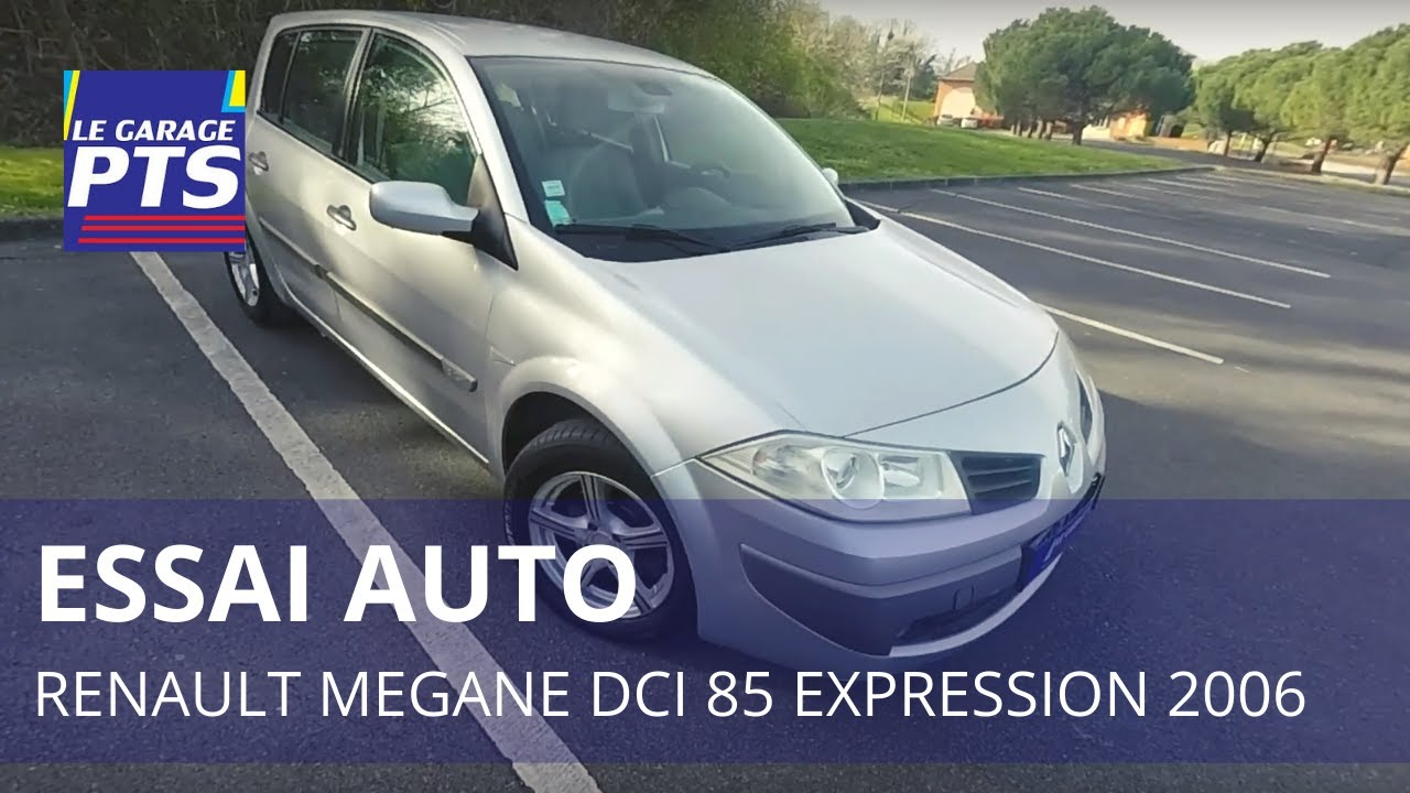 TEST - RENAULT MEGANE DCI 85 EXPRESSION 2006 - FRANCE
